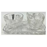 Assorted Vintage Glass - Pressed Pattern