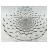 Vintage Fostoria American Clear Glass Footed Cake Plate