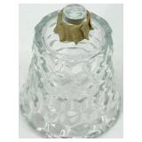 Vintage Fostoria Glass Crystal Diamond-Cut Decanter & Bowls Set