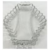 Vintage Assorted Glass including Fostoria Lacy Leaf Glass Centerpiece Bowl - 4-Piece Set