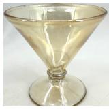 Assorted Vintage Glassware including Indian King's Crown Thumbprint Covered Candy Jar