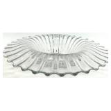 Vintage Assortment of Glass including Heisey Bowl - Scalloped Edge - Radial Pattern - QTY 4