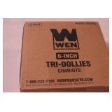 WEN DL6165 6-Inch 165-Pound Capacity Furniture Moving Tri-Dolly Set (4 Pack) WEN DL6165 6-Inch 165-Pound Capacity Furniture Moving Tri-Dolly Set (4 Pack)