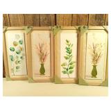 Wall decor (set of 4)