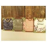 Willow Spring Home Decor - Wall Decor (set of 4)