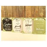 Willow Spring Home Decor - Wall Decor (set of 4)