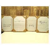 Wall Decor (set of 4)