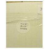 20" x 30" Matted to 11" x 14" Poster Frame Light Wood - Threshold