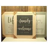 Wall Decor (set of 3)