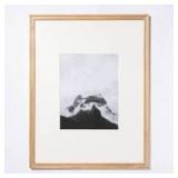 20" x 26" Matted to 11" x 14" Gallery Frame Natural Wood - Threshold