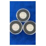 Scottsdale Mint 3 1/10 ozt silver rounds Scottsdale Mint 3 1/10 ozt silver rounds