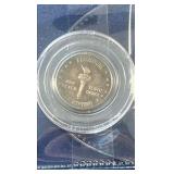 1/10th ozt Freedom unit 1/10th ozt silver round 1/10th ozt Freedom unit 1/10th ozt silver round