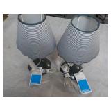 2 Room Essentials Table Lamps 12' H...