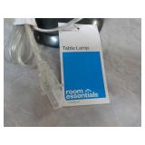 2 Room Essentials Table Lamps 12' H...