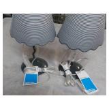 2 Room Essentials Table Lamps 12' H...