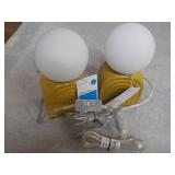 2 Room Essentials Table Lamps 9' He...
