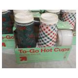 5 pkgs TOGO Hot Cups with Lids with...
