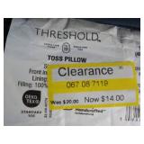 3 Threshold Pillows...