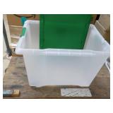 32 Gallon Tote and Cover with Wheel...