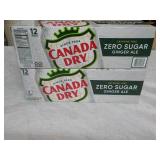 2 x 12 packs Canada Dry Caffeine Fr...