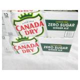 2 x 12 packs Canada Dry Caffeine Fr...