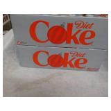2 x 12 packs Diet Coke; best date 0...