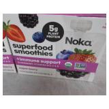 2 boxes Noka Superfood Smoothies...
