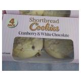 12 x 4 packs Shortbread Cranberry a...