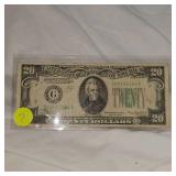 1934A $20 Federal Reserve Note 1934A $20 Federal Reserve Note