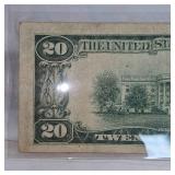 1934A $20 Federal Reserve Note 1934A $20 Federal Reserve Note