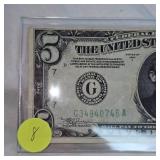 1934A $5 Federal Reserve Note AU Plus 1934A $5 Federal Reserve Note AU Plus