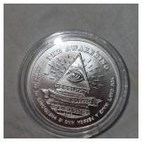 2oz 'The Awakening Eye' Silver Round with Ser#, 'War Horse' 2oz 'The Awakening Eye' Silver Round with Ser#, 'War Horse'