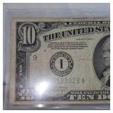 1934 B $10 Federal Reserve Note XF 1934 B $10 Federal Reserve Note XF