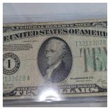 1934 B $10 Federal Reserve Note XF 1934 B $10 Federal Reserve Note XF