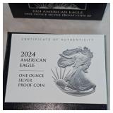 2024 S Silver Eagle Proof in Mint Box 1oz 2024 S Silver Eagle Proof in Mint Box 1oz