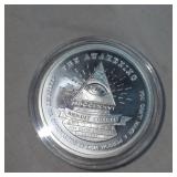 2oz Infinity Annuit Silver Round, 'The Awakening' 2oz Infinity Annuit Silver Round, 'The Awakening'