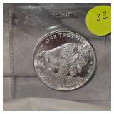 1oz Silver Big Chief/Buffalo Round 1oz Silver Big Chief/Buffalo Round