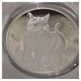 2021 Fiji 1 oz Silver Cat 2021 Fiji 1 oz Silver Cat