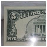 1969 $5 Federal Reserve Note UNC 1969 $5 Federal Reserve Note UNC