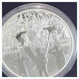 2020 $1 Silver 75th Anniversary of V E Day 2020 $1 Silver 75th Anniversary of V E Day