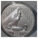 2oz Silver Eygyptian Round, UNC 2oz Silver Eygyptian Round, UNC