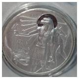 2oz Silver Eygyptian Round, UNC 2oz Silver Eygyptian Round, UNC