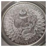 2oz Silver E Pluribus Unum UNC 2oz Silver E Pluribus Unum UNC