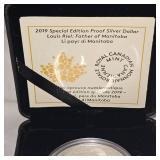 2019 1oz Proof Louis Riel, 'Father of Manitoba' 2019 1oz Proof Louis Riel, 'Father of Manitoba'