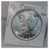 1922 Peace $1 BU, Very Crisp 1922 Peace $1 BU, Very Crisp