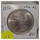 1896 Morgan $1 BU 1896 Morgan $1 BU