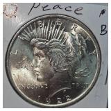 1922 Peace Dollar $1 BU 1922 Peace Dollar $1 BU