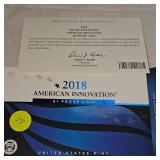 2018 $1 Proof Innovation Coin, Maryland 2018 $1 Proof Innovation Coin, Maryland