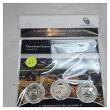 2016 A.T.B. P.D.S. Roosevelt 25c, Set of 3 2016 A.T.B. P.D.S. Roosevelt 25c, Set of 3