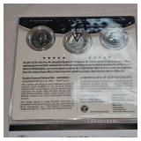 2016 A.T.B. P.D.S. Roosevelt 25c, Set of 3 2016 A.T.B. P.D.S. Roosevelt 25c, Set of 3